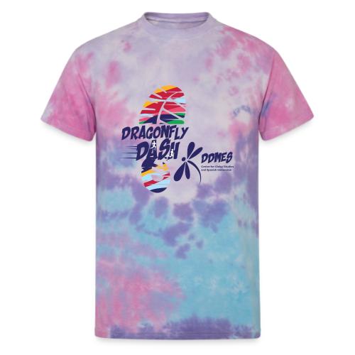 Official Dragonfly Dash Volunteer - Tshirt - Unisex Tie Dye T-Shirt