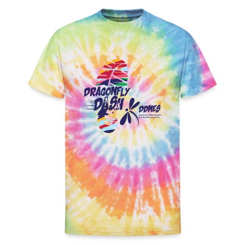 Official Dragonfly Dash Volunteer - Tshirt - Unisex Tie Dye T-Shirt