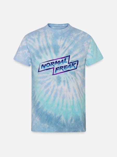 normal freak - Unisex Tie Dye T-Shirt - blue lagoon