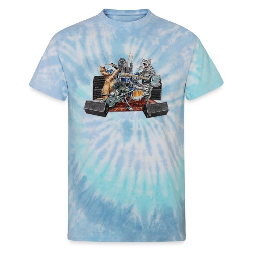 Animals with Amps - Unisex Tie Dye T-Shirt