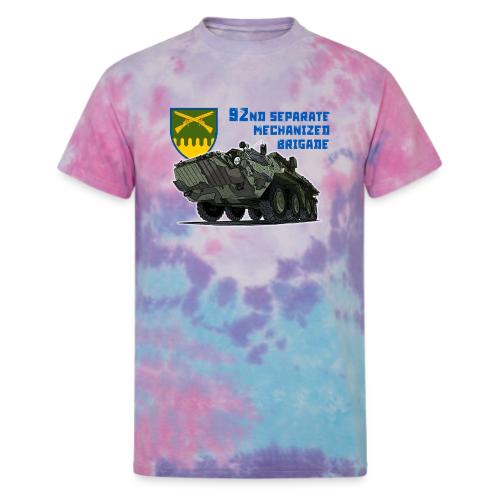 92nd Ukrainian Separate Mechanized brigade - Unisex Tie Dye T-Shirt