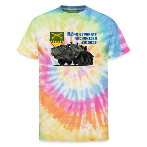 92nd Ukrainian Separate Mechanized brigade - Unisex Tie Dye T-Shirt