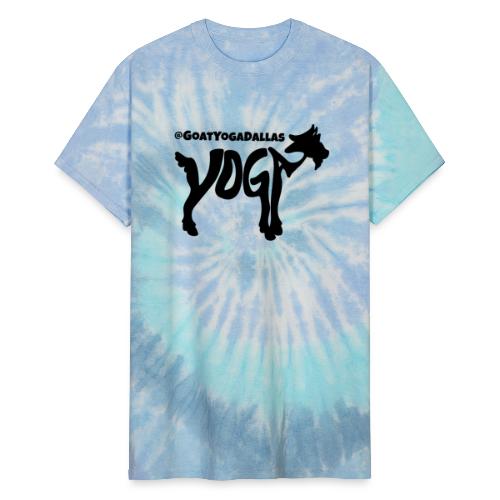 Goat Yoga Dallas - Unisex Tie Dye T-Shirt