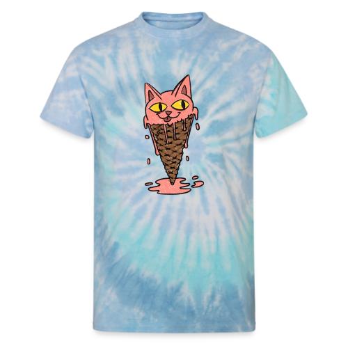 Hiss Cream - Unisex Tie Dye T-Shirt