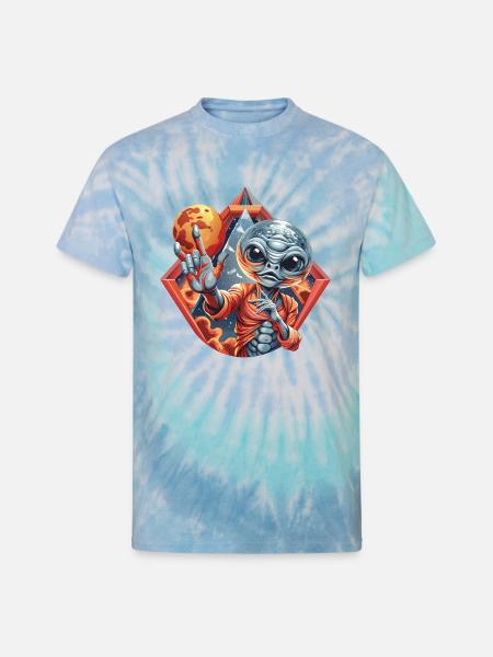 IlluminET104 - Unisex Tie Dye T-Shirt - blue lagoon