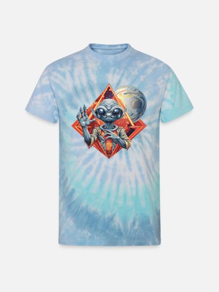 IlluminET95 - Unisex Tie Dye T-Shirt - blue lagoon