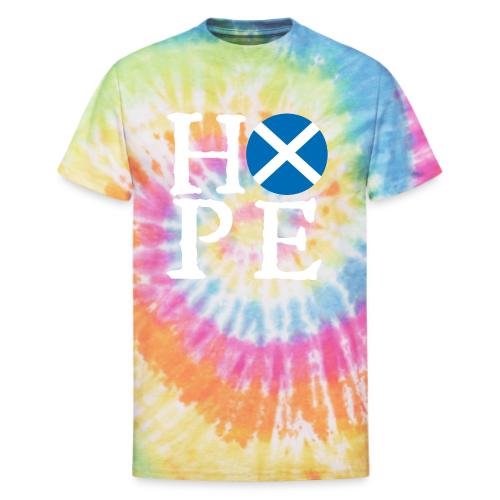 Light HOPE St A Cross - Unisex Tie Dye T-Shirt