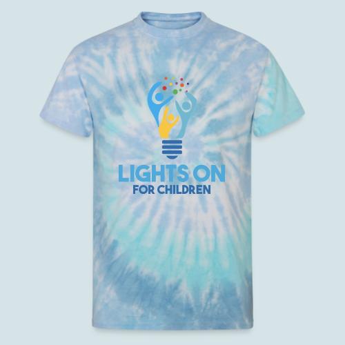 Lights On For Children - Unisex Tie Dye T-Shirt