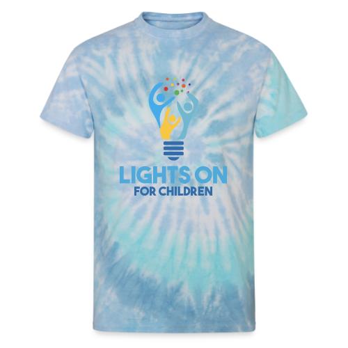 Lights On For Children - Unisex Tie Dye T-Shirt