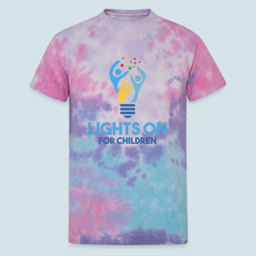 Lights On For Children - Unisex Tie Dye T-Shirt