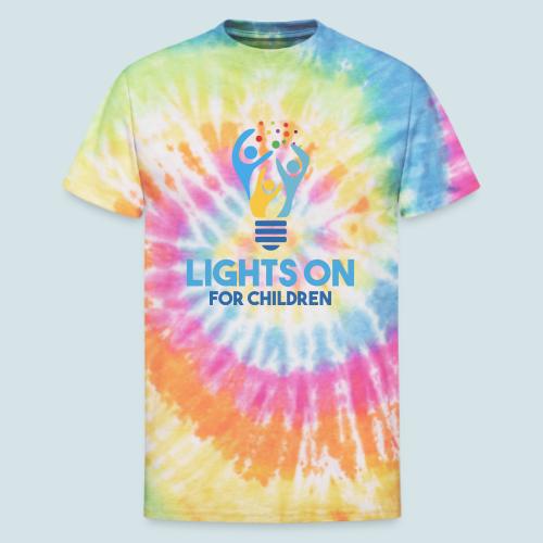 Lights On For Children - Unisex Tie Dye T-Shirt