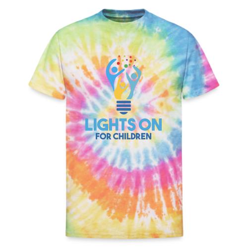 Lights On For Children - Unisex Tie Dye T-Shirt