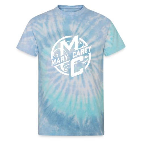 Mary Carey MC Logo - White - Unisex Tie Dye T-Shirt