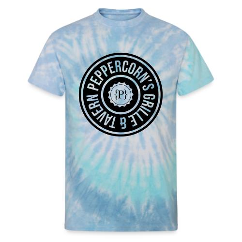 Circle Logo B/W - Unisex Tie Dye T-Shirt