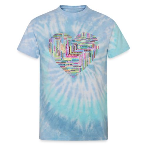 A Thanksgiving Heart - Unisex Tie Dye T-Shirt
