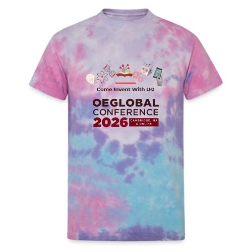 OEGlobal Conference 2026 Icons - Unisex Tie Dye T-Shirt