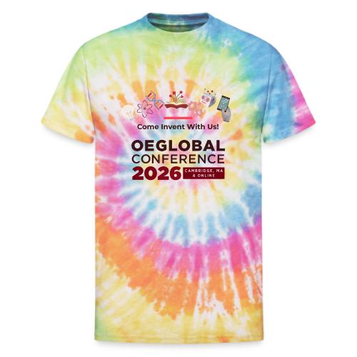 OEGlobal Conference 2026 Icons - Unisex Tie Dye T-Shirt