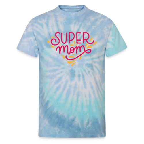 Super Mom Tshirt - Unisex Tie Dye T-Shirt