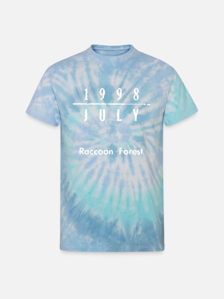 July 1998 - Unisex Tie Dye T-Shirt - blue lagoon