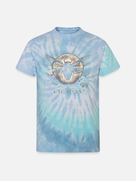 Fear-Swarm-Attack-Cicadas-Survival - Unisex Tie Dye T-Shirt - blue lagoon