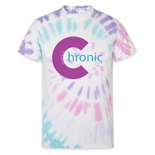 Houston Chronic - Purp C - Unisex Tie Dye T-Shirt