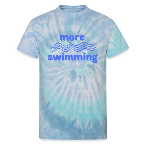 More Swimming - Unisex Tie Dye T-Shirt