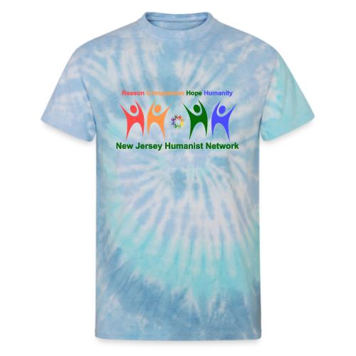 Rainbow New NJHN Logo - Unisex Tie Dye T-Shirt