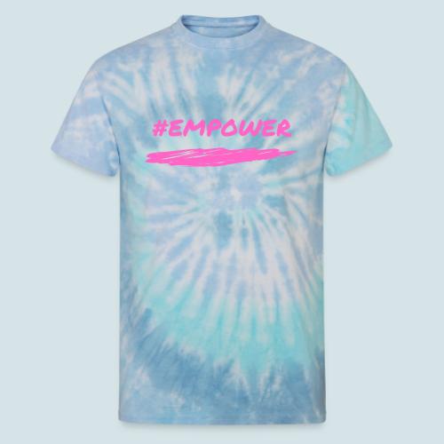 Pink Power - Unisex Tie Dye T-Shirt