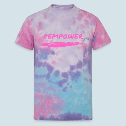 Pink Power - Unisex Tie Dye T-Shirt