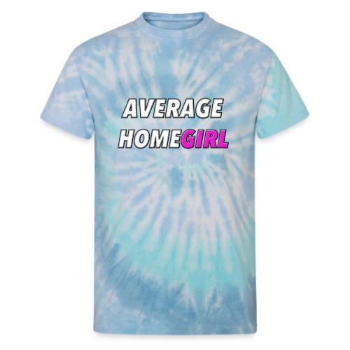 Average HomeGIRL - Unisex Tie Dye T-Shirt