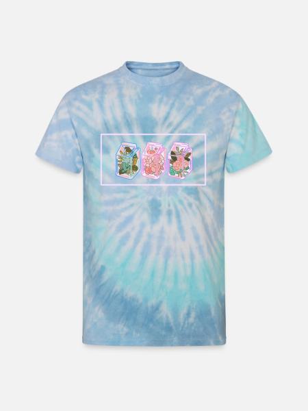 Terrarium - Unisex Tie Dye T-Shirt - blue lagoon