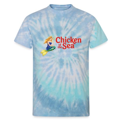 Chicken of the Sea Brand Logo - Unisex Tie Dye T-Shirt