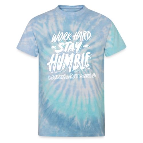 Work Hard - Unisex Tie Dye T-Shirt