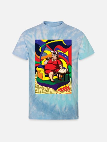 Harina Pan Venezuela - Unisex Tie Dye T-Shirt - blue lagoon