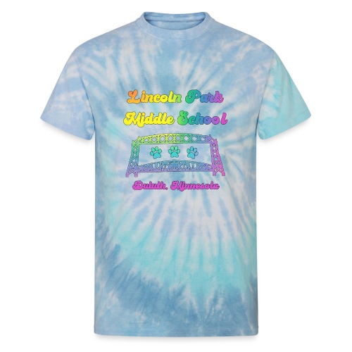 Wildcat Bridge Pride - Unisex Tie Dye T-Shirt