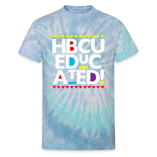 HBCU EDUCATED - Unisex Tie Dye T-Shirt