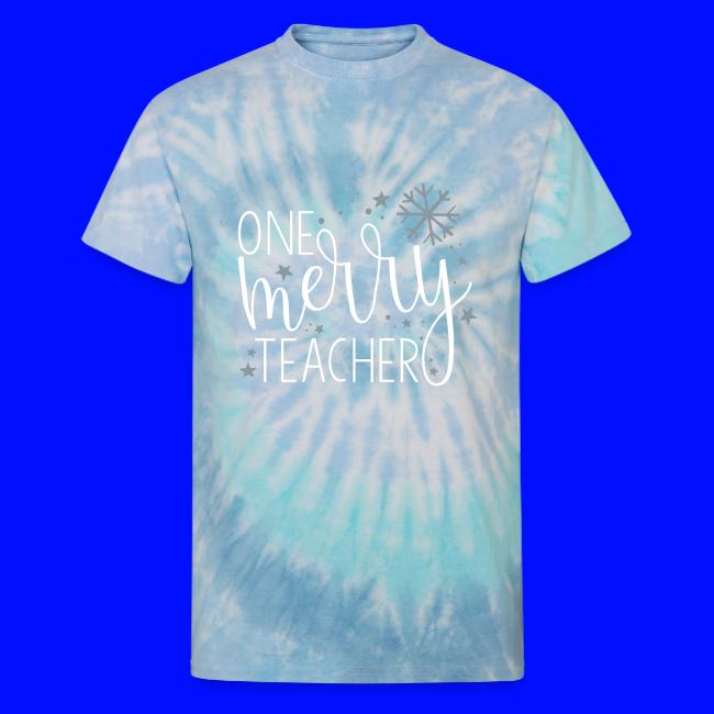 One Merry Teacher Christmas Teacher T-Shirt