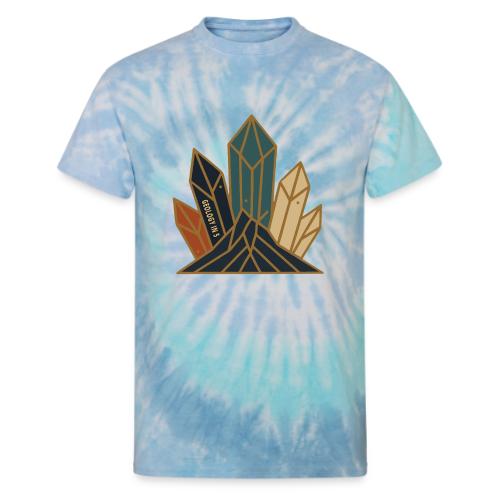 Geology in 5 Crystal - Unisex Tie Dye T-Shirt