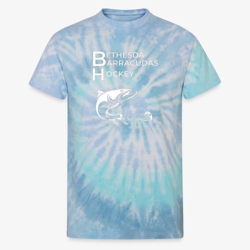 BBH Series Large White Logo - Unisex Tie Dye T-Shirt