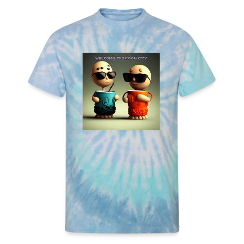 Welcome to Smoon City - Unisex Tie Dye T-Shirt
