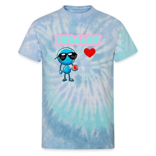 Smoon City_Tuscany - Unisex Tie Dye T-Shirt
