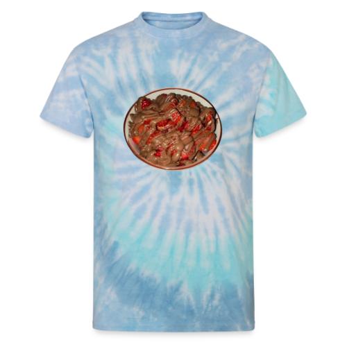 Viral Strawberries Tee - Unisex Tie Dye T-Shirt