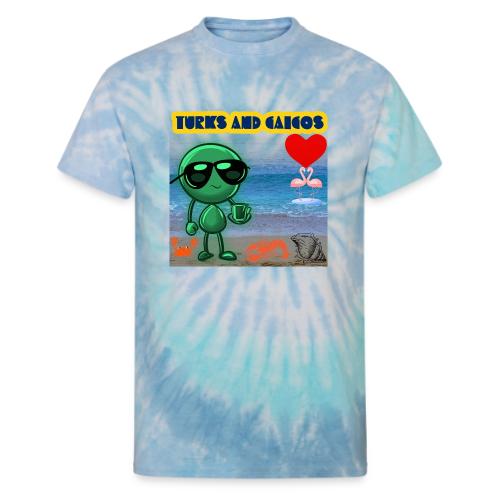 Smoon City_Turks and Caicos - Unisex Tie Dye T-Shirt
