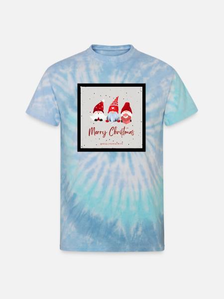 marry - Unisex Tie Dye T-Shirt - blue lagoon