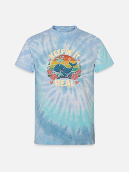 Inappropriate_Funny_Daddy-s - Unisex Tie Dye T-Shirt - blue lagoon
