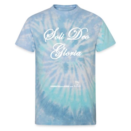 Soli Deo Gloria - T-shirt tie-dye pour hommes et femmes