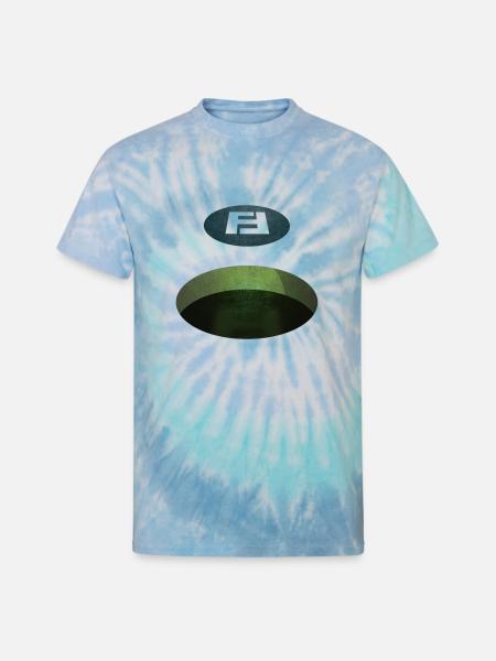 HF5 Hazard - Unisex Tie Dye T-Shirt - blue lagoon