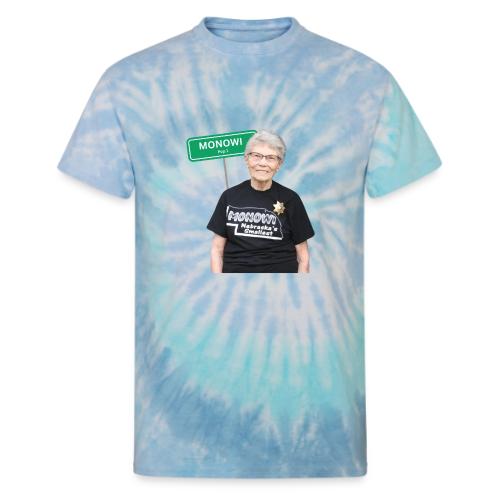 Elsie from Monowi - Unisex Tie Dye T-Shirt