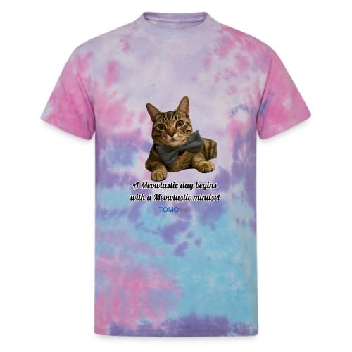 Meowtastic Mindset - Unisex Tie Dye T-Shirt