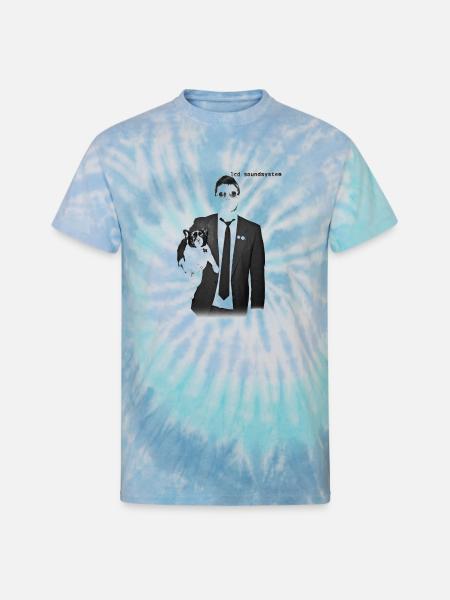 LCD Sound System - Unisex Tie Dye T-Shirt - blue lagoon